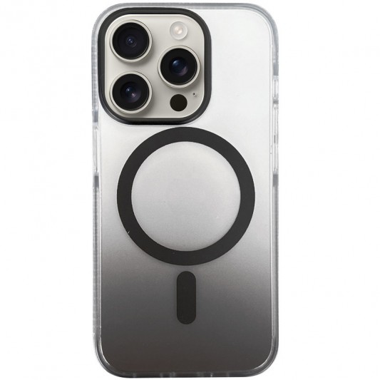 Чохол TPU+PC Phantom with MagSafe для Apple iPhone 15 Pro (6.1") Grey