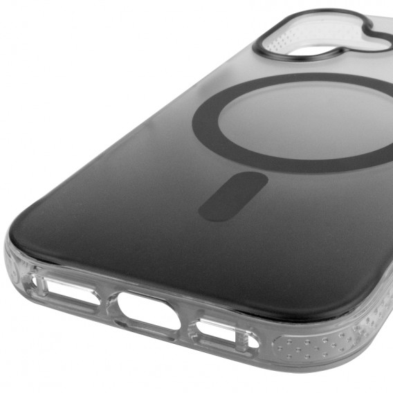 Чохол TPU+PC Phantom with MagSafe для Apple iPhone 16 (6.1") Black