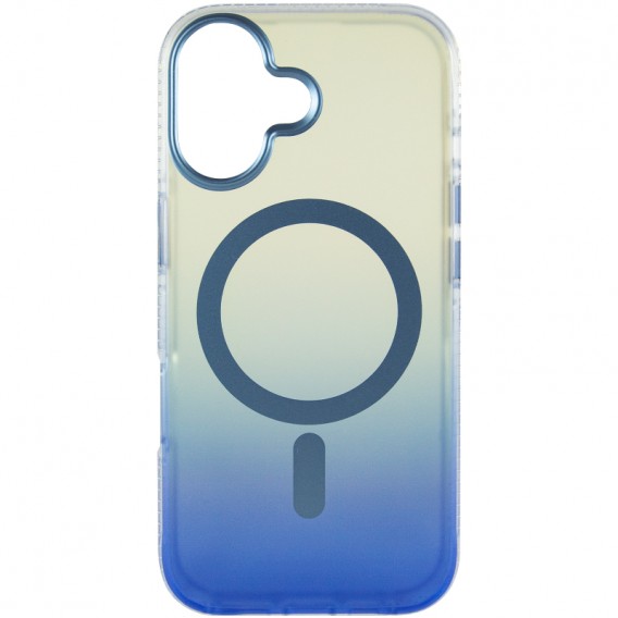 Чохол TPU+PC Phantom with MagSafe для Apple iPhone 16 (6.1") Blue
