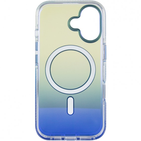 Чохол TPU+PC Phantom with MagSafe для Apple iPhone 16 (6.1") Blue