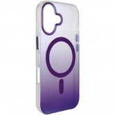 Чохол TPU+PC Phantom with MagSafe для Apple iPhone 16 (6.1") Purple