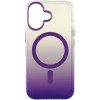 Чохол TPU+PC Phantom with MagSafe для Apple iPhone 16 (6.1") Purple