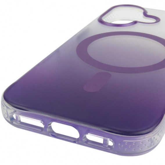 Чохол TPU+PC Phantom with MagSafe для Apple iPhone 16 (6.1") Purple