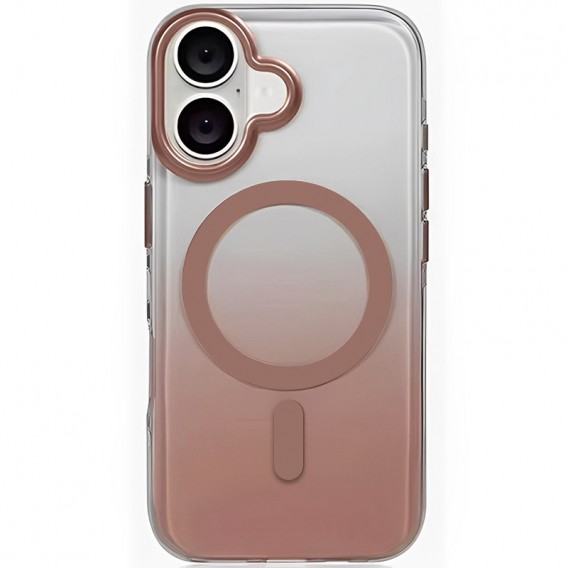 Чохол TPU+PC Phantom with MagSafe для Apple iPhone 16 (6.1") Golden