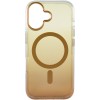 Чохол TPU+PC Phantom with MagSafe для Apple iPhone 16 (6.1") Golden