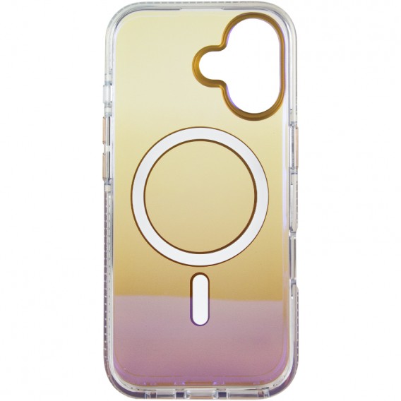Чохол TPU+PC Phantom with MagSafe для Apple iPhone 16 (6.1") Golden