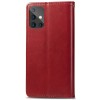 Шкіряний чохол-книжка GETMAN Gallant (PU) для Samsung Galaxy A51 Червоний