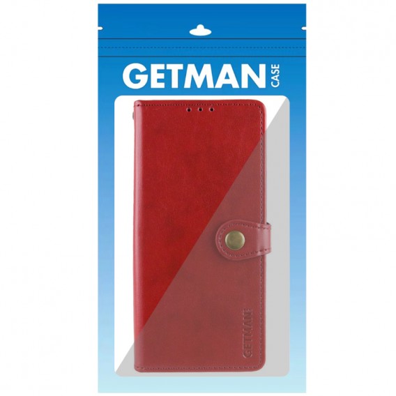 Шкіряний чохол-книжка GETMAN Gallant (PU) для Samsung Galaxy A51 Червоний Шкіряний чохол-книжка GETMAN Gallant (PU) для Samsung Galaxy A51 Червоний