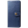 Шкіряний чохол-книжка GETMAN Gallant (PU) для Samsung Galaxy A51 Синій