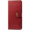 Шкіряний чохол-книжка GETMAN Gallant (PU) для Xiaomi Redmi 9 Червоний
