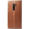 Кожаный чехол-книжка GETMAN Gallant (PU) для Xiaomi Redmi 9 Коричневый
