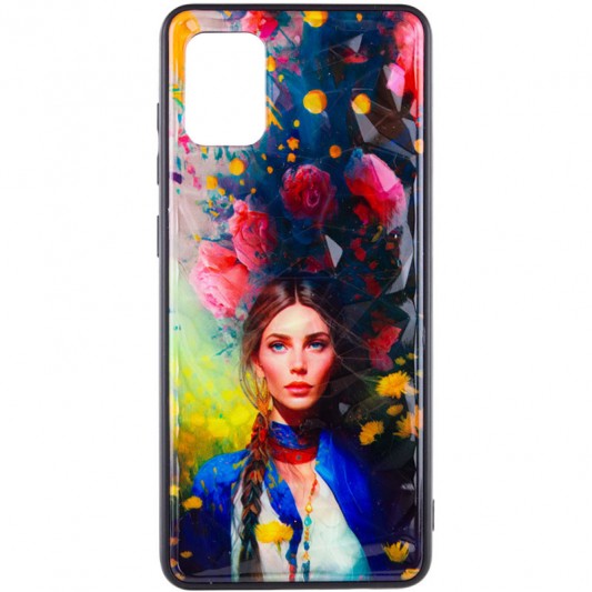 TPU+PC чехол Prisma Ladies для Samsung Galaxy A31 Peonies - изображение 1