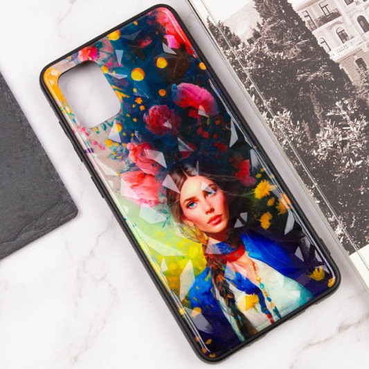 TPU+PC чехол Prisma Ladies для Samsung Galaxy A31 Peonies - изображение 3