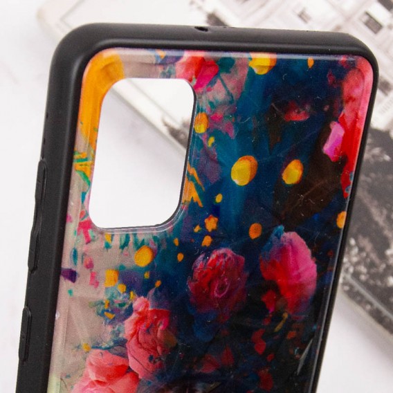 TPU+PC чохол Prisma Ladies для Samsung Galaxy A31 Peonies