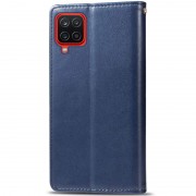 Шкіряний чохол-книжка GETMAN Gallant (PU) для Samsung Galaxy A12 / M12 Синій