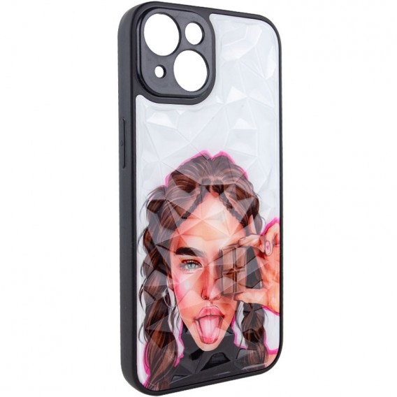 TPU+PC чехол Prisma Ladies для Apple iPhone 7 plus / 8 plus (5.5") Chocolate