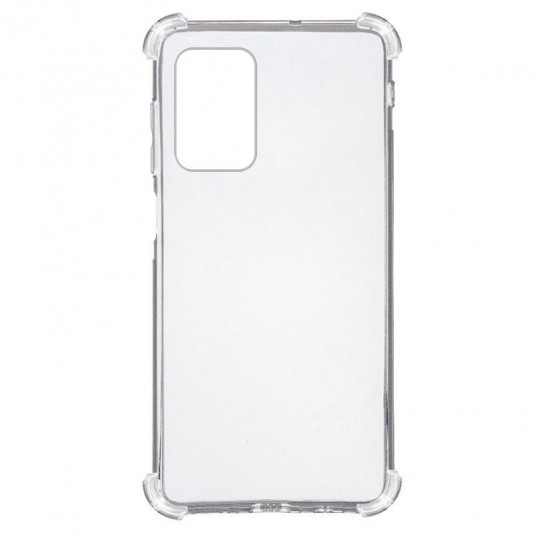 TPU чехол GETMAN Ease logo усиленные углы для Samsung Galaxy A32 5G Бесцветный (прозрачный)