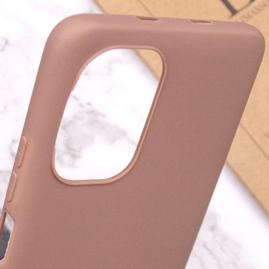 Силиконовый чехол Candy для Xiaomi Redmi Note 10 / Note 10s Коричневый - изображение 4