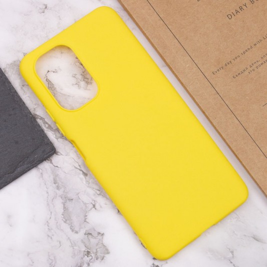 Силіконовий чохол Candy для Xiaomi Redmi Note 10 / Note 10s Жовтий - зображення 3 