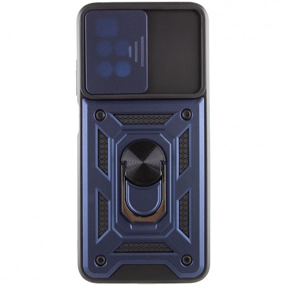 Ударостійкий чохол Camshield Serge Ring для Xiaomi Redmi 10 Синій