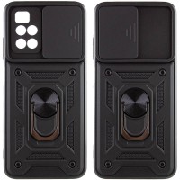 Ударопрочный чехол Camshield Serge Ring для Xiaomi Redmi 10 Черный