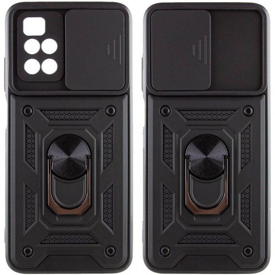 Ударостійкий чохол Camshield Serge Ring для Xiaomi Redmi 10 Чорний