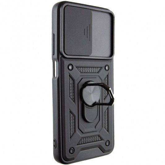 Ударостійкий чохол Camshield Serge Ring для Xiaomi Redmi 10 Чорний - зображення 3 