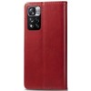 Шкіряний чохол-книжка GETMAN Gallant (PU) для Xiaomi Redmi Note 11 Pro 4G/5G / 12 Pro 4G Червоний