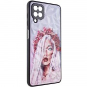 TPU+PC чохол Prisma Ladies для Samsung Galaxy M53 5G Ukrainian Girl