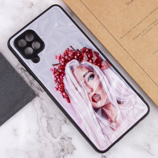 TPU+PC чохол Prisma Ladies для Samsung Galaxy M53 5G Ukrainian Girl - зображення 3 