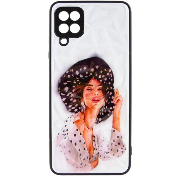 TPU+PC чохол Prisma Ladies для Samsung Galaxy M53 5G Girl in a hat