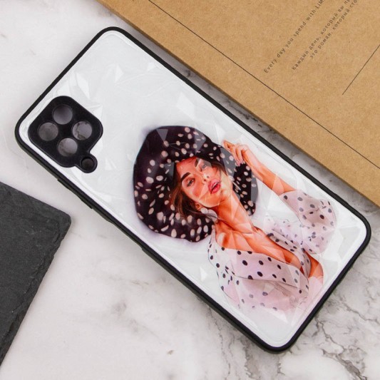 TPU+PC чохол Prisma Ladies для Samsung Galaxy M53 5G Girl in a hat - зображення 2 