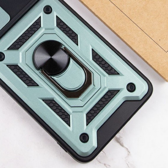 Ударостійкий чохол Camshield Serge Ring для Samsung Galaxy A34 5G Зелений