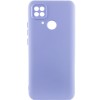 Чохол Silicone Cover Lakshmi Full Camera (AAA) для Xiaomi Redmi 10C Бузковий / Dasheen