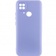 Чохол Silicone Cover Lakshmi Full Camera (AAA) для Xiaomi Redmi 10C Бузковий / Dasheen