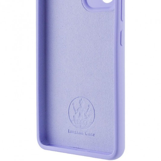 Чохол Silicone Cover Lakshmi Full Camera (AAA) для Xiaomi Redmi 10C Бузковий / Dasheen - зображення 1 