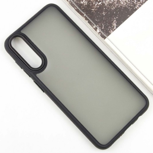 Чохол TPU+PC Lyon Frosted для Samsung Galaxy A50 (A505F) / A50s / A30s Black - зображення 1 
