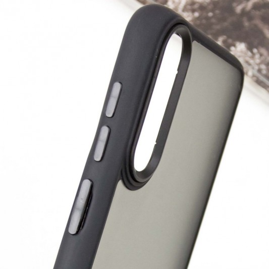 Чохол TPU+PC Lyon Frosted для Samsung Galaxy A50 (A505F) / A50s / A30s Black - зображення 3 