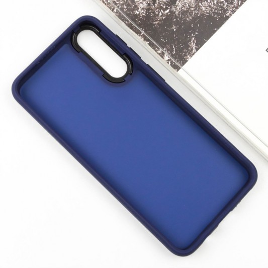 Чохол TPU+PC Lyon Frosted для Samsung Galaxy A50 (A505F) / A50s / A30s Navy Blue - зображення 2 