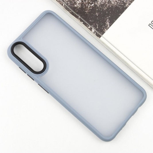 Чохол TPU+PC Lyon Frosted для Samsung Galaxy A50 (A505F) / A50s / A30s Sierra Blue - зображення 1 