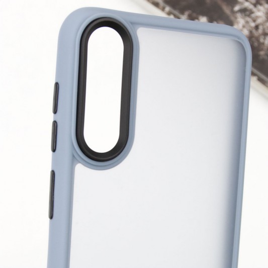 Чохол TPU+PC Lyon Frosted для Samsung Galaxy A50 (A505F) / A50s / A30s Sierra Blue - зображення 4 