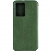 Шкіряний чохол-книжка GETMAN Cubic (PU) для Samsung Galaxy S23 FE Зелений
