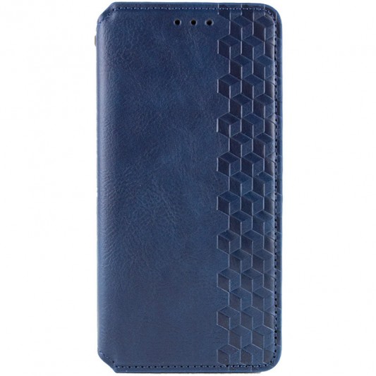Шкіряний чохол-книжка GETMAN Cubic (PU) для Samsung Galaxy S23 FE Синій