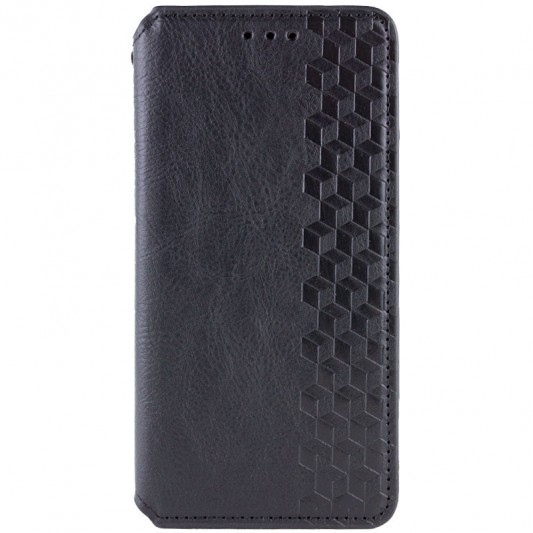 Шкіряний чохол-книжка GETMAN Cubic (PU) для Samsung Galaxy S23 FE Чорний