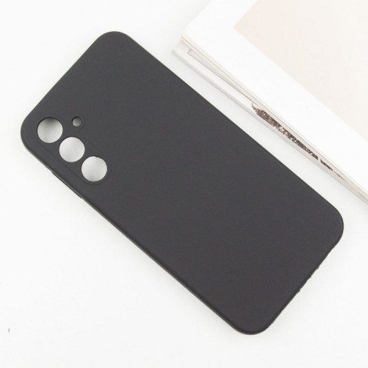 Чохол Silicone Cover Lakshmi Full Camera (AA) для Samsung Galaxy A54 5G Чорний / Black - зображення 2 