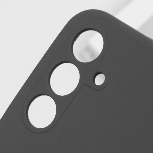 Чохол Silicone Cover Lakshmi Full Camera (AA) для Samsung Galaxy A54 5G Чорний / Black - зображення 3 