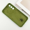 Чохол Silicone Cover Lakshmi Full Camera (AA) для Samsung Galaxy A54 5G Зелений / Dark green