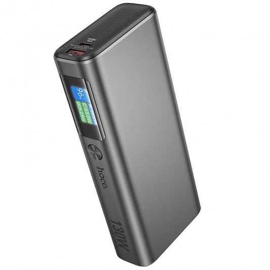 Портативное ЗУ Power Bank Hoco Q17B Electric 130W 20000 mAh Space Gray - изображение 1