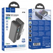 Портативное ЗУ Power Bank Hoco Q17B Electric 130W 20000 mAh Space Gray