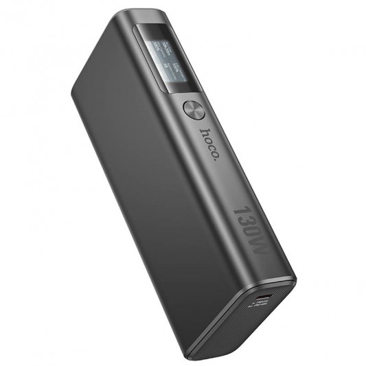 Портативное ЗУ Power Bank Hoco Q17B Electric 130W 20000 mAh Space Gray - изображение 6